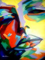 Colorful Energy - Drifting Into A Dream - Sold - Acrylic On Canvas