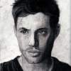 Jensen Ackles - Hand Drawn Paintings - By Ronald Hornbeck, Pencil Painting Artist