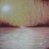 Summer Lake - Pastel Drawings - By Mahesh Pendam, Realism Drawing Artist