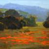 Bear Valley Poppies - Oils Paintings - By Lillian Landivar-Torrico, Impressionistic Painting Artist