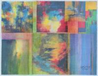 Sketches - Mixed Media Paintings - By Anna Helena Fisher, Abstract Painting Artist
