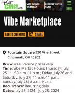 Upcoming Exhibits Whats Next - Vibe Marketplace Cincinnati Music Festival - Digital