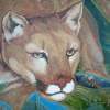 Mountain Lion - Stoneware Other - By Theodora Kurkchiev, Realism Other Artist