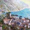 Ravello - Acrylic On Board Paintings - By Rolando Lambiase, Impressionism Painting Artist