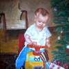 First Christmas - Acrylic Paintings - By Matthew Read, Traditional Painting Artist