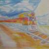 Destination - Watercolor Pencil Drawings - By Roryleigh Tyree, Drawing Drawing Artist