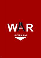 War Is Finishing - Corel Draw Digital - By Jalal Khosroshahi, Graphic Digital Artist