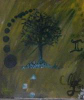 The Tree Of Life II - Basic Paint Paintings - By Henry Ingramiii, Spiritualism Painting Artist