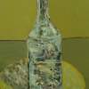 Still Life With Bottle - Acrylic Paint Paintings - By Michael Tracy, Impressionism Painting Artist