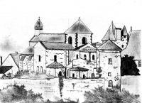 French Castel - Pencil On Paper - Drawings - By Massimo Franzoni, Realism Drawing Artist