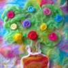 Spain Passion Sun Cider - Woolen Art Digital - By Natalia Levis-Fox, Abstract Digital Artist