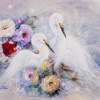 White Heron - Oil Paintings - By Camelia Elena, One Stroke Painting Artist